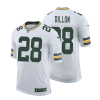 a j dillon 28 green bay packers men away limited jersey white