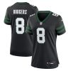 aaron rodgers 8 new york jets alternate game jersey women black