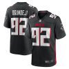 adetokunbo ogundeji 92 atlanta falcons mens game jersey black