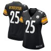 ahkello witherspoon 25 pittsburgh steelers womens game jersey black