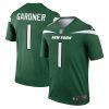 ahmad gardner 1 new york jets men legend jersey green