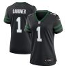 ahmad sauce gardner 1 new york jets alternate game women jersey legacy black