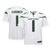 ahmad sauce gardner 1 new york jets youth game jersey white