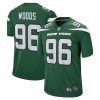 al woods 96 new york jets men game jersey gotham green