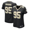 albert huggins 95 new orleans saints womens game jersey black