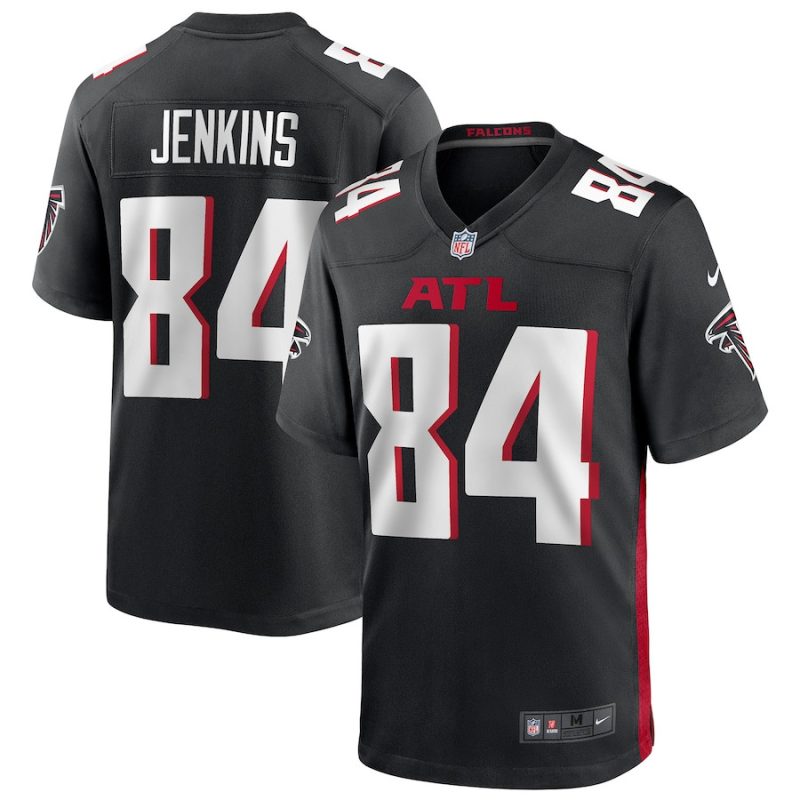 alfred jenkins 84 atlanta falcons mens retired jersey black