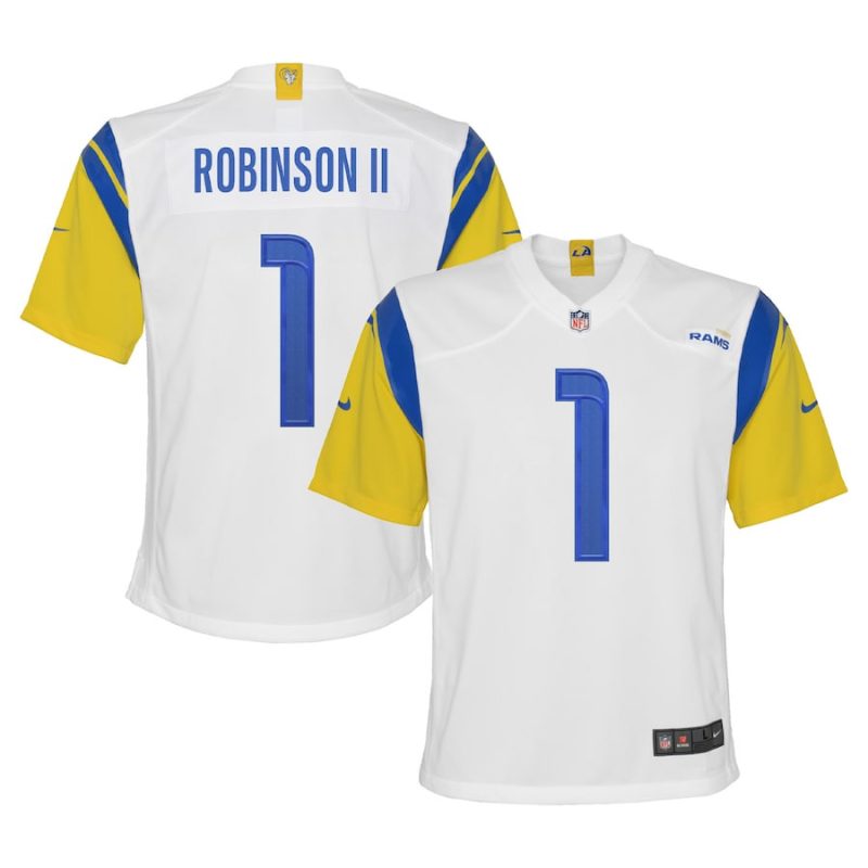 allen robinson 1 los angeles rams youth game jersey white