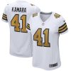 alvin kamara 41 new orleans saints womens alternate game jersey white