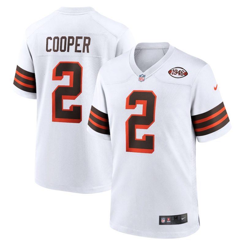 amari cooper 2 cleveland browns mens alternate game jersey white