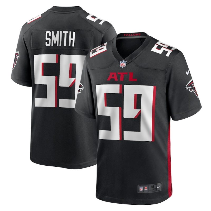 andre smith 59 atlanta falcons men game jersey black