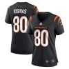 andrei iosivas 80 cincinnati bengals womens game jersey black