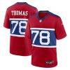 andrew thomas 78 new york giants alternate game men jersey century red