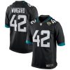 andrew wingard 42 jacksonville jaguars mens game jersey black