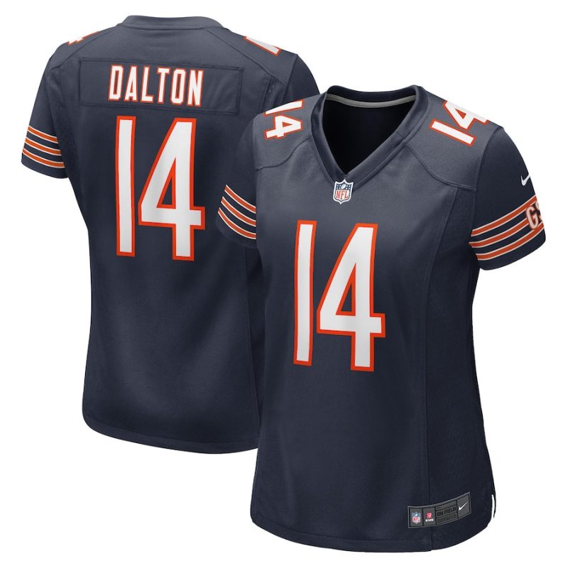 andy dalton 14 new york giants women team game jersey royal