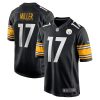 anthony miller 17 pittsburgh steelers mens game jersey black