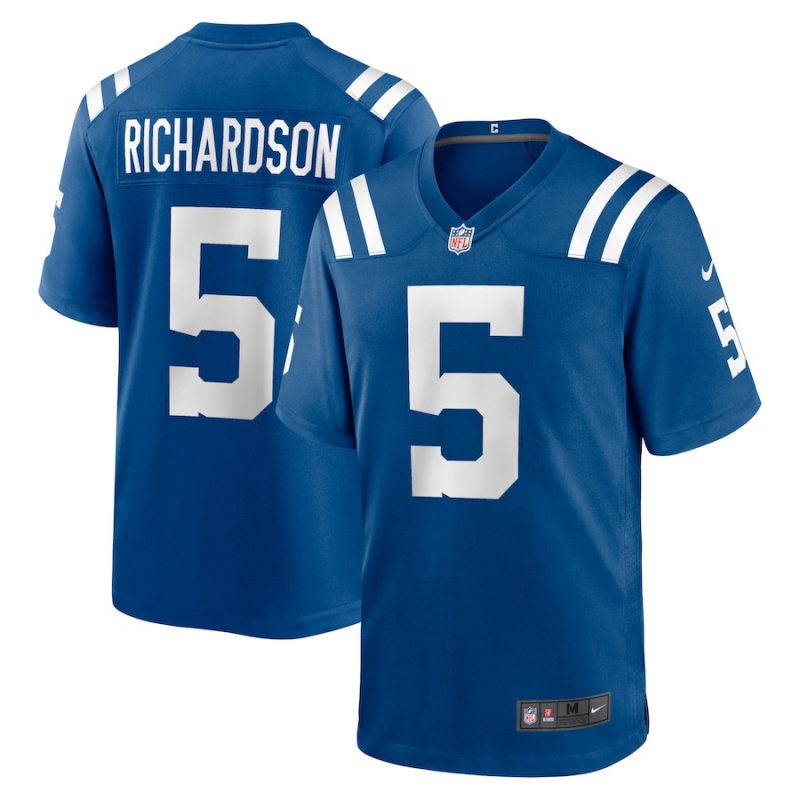 anthony richardson 5 indianapolis colts youth game jersey royal