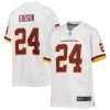 antonio gibson 24 washington commanders football team game youth jersey white