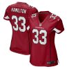 antonio hamilton 33 arizona cardinals women game jersey cardinal