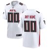 atlanta falcons men custom game jersey white