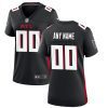 atlanta falcons womens custom game jersey black