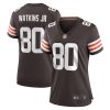 austin watkins jr 80 cleveland browns women team game jersey brown