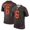 baker mayfield 6 cleveland browns mens alternate legend jersey brown