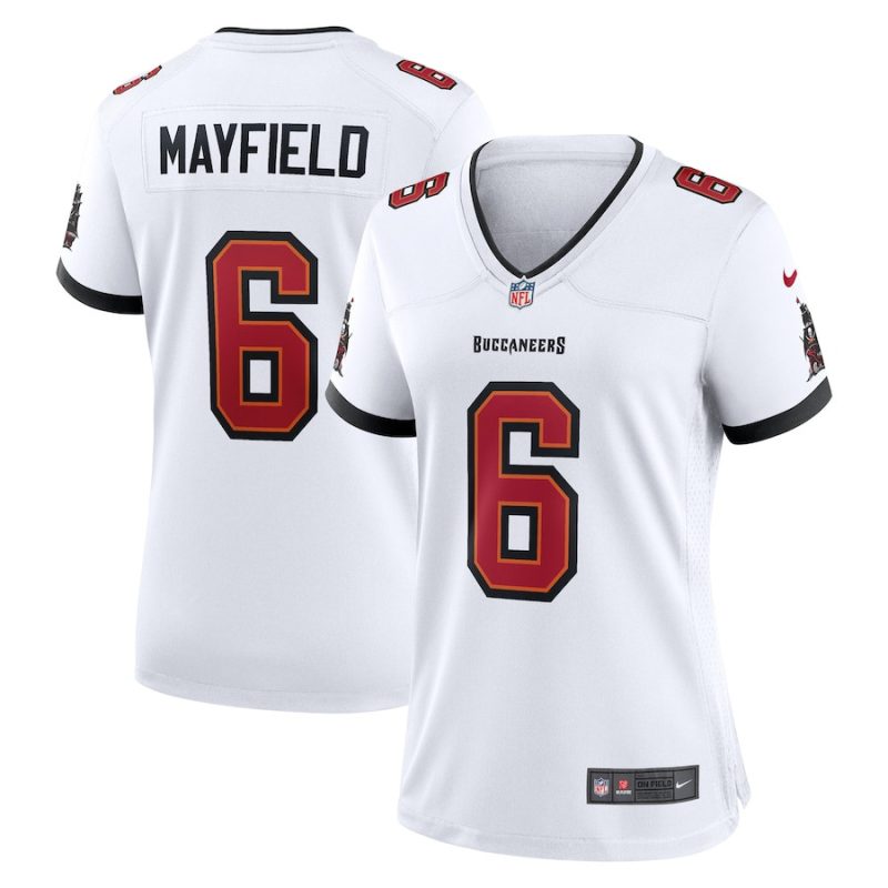 baker mayfield 6 tampa bay buccaneers women game jersey white