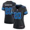 barry sanders 20 detroit lions womens 2nd alternate retired player game jersey black