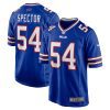 baylon spector 54 buffalo bills men game jersey royal