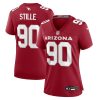 ben stille 90 arizona cardinals women team game jersey cardinal