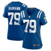 bernhard raimann 79 indianapolis colts women game jersey royal