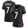 bijan robinson 7 atlanta falcons womens game jersey black