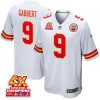 blaine gabbert 9 kansas city chiefs super bowl lviii champions 4x game men jersey white