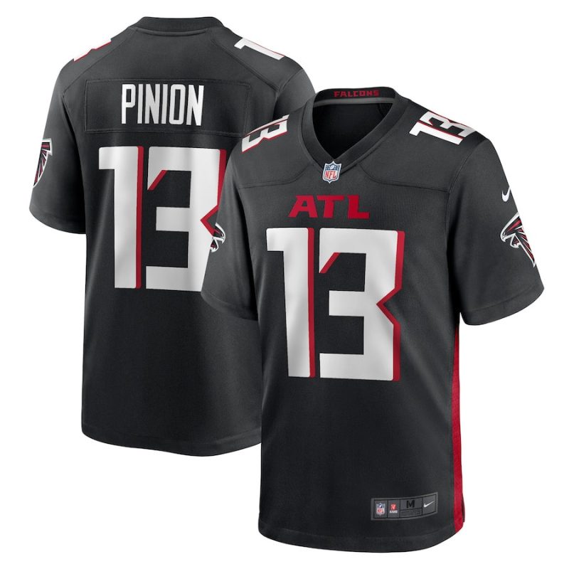 bradley pinion 13 atlanta falcons men game jersey black