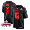 bryan cook 6 kansas city chiefs super bowl lviii champions 4 stars patch fashion game men jersey carbon black