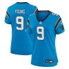 bryce young 9 carolina panthers women jersey blue