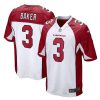 budda baker 3 arizona cardinals men game jersey white