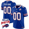 buffalo bills bills mafia patch game men custom jersey royal