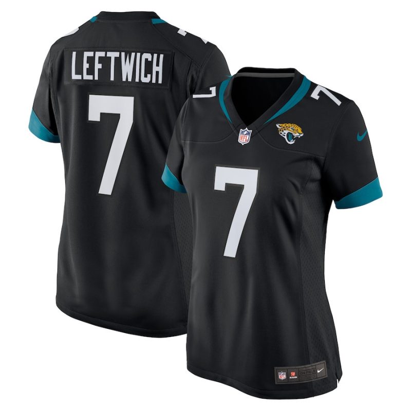 byron leftwich 7 jacksonville jaguars womens alternate retired game jersey black