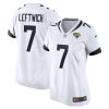 byron leftwich 7 jacksonville jaguars womens retired game jersey white