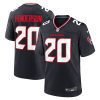 c j henderson 20 houston texans team game men jersey navy