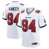 calijah kancey 94 tampa bay buccaneers men game jersey white