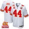 cam jones 44 kansas city chiefs super bowl lviii champions 4x game men jersey white