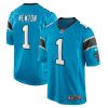 cam newton 1 carolina panthers mens alternate game jersey blue