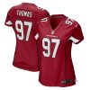 cameron thomas 97 arizona cardinals women game jersey cardinal