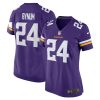 camryn bynum 24 minnesota vikings women game jersey purple