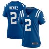 carson wentz 2 indianapolis colts women game jersey royal