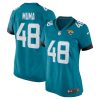 chad muma 48 jacksonville jaguars womens game jersey teal