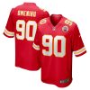 charles omenihu 90 kansas city chiefs men game jersey red