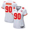 charles omenihu 90 kansas city chiefs super bowl lviii patch game women jersey white